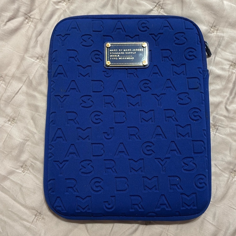 Marc by Marc Jacobs neoprene electronics case